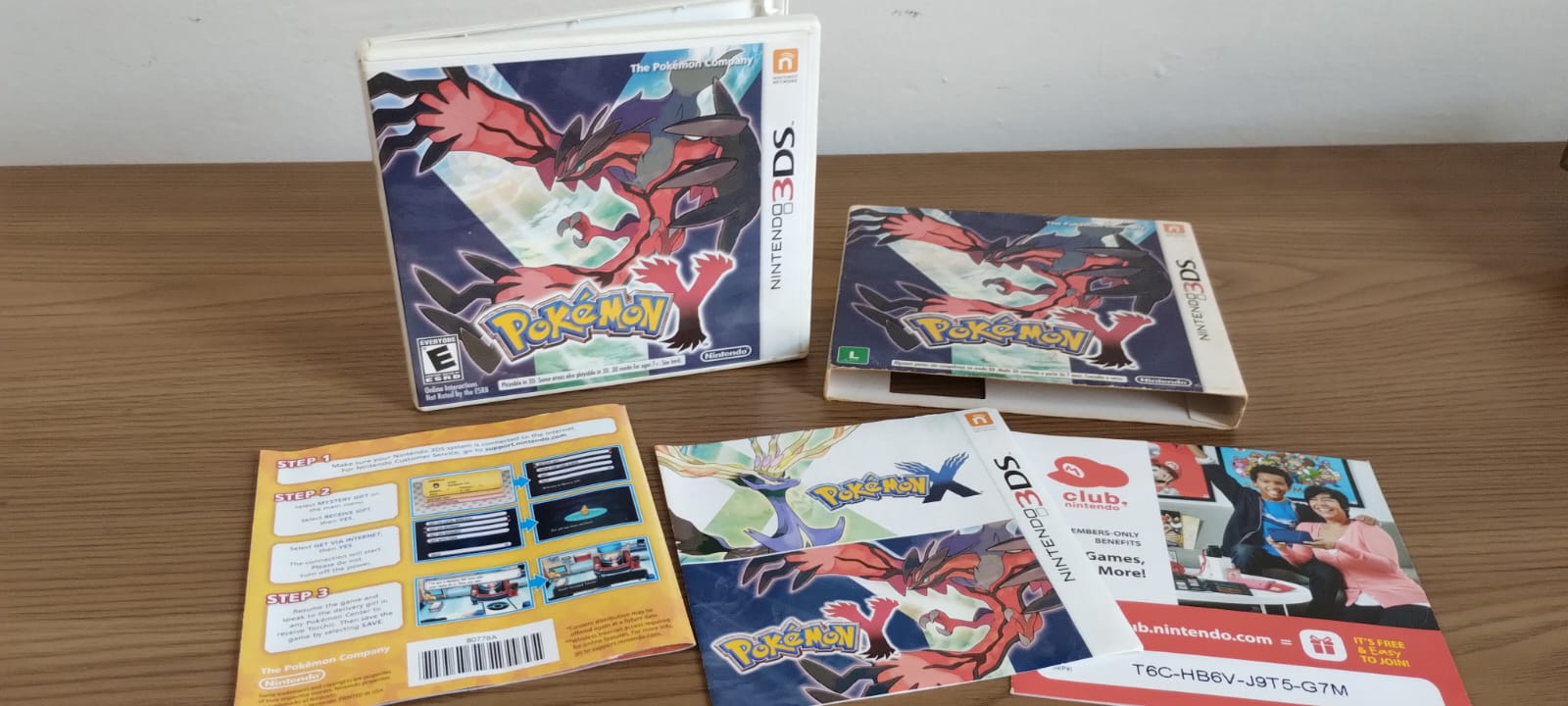 FH/ Tiago Castilhos/ Caixa Completa Pokémon Y S/JOGO 39,00 SEGUIDOS DE 5,00