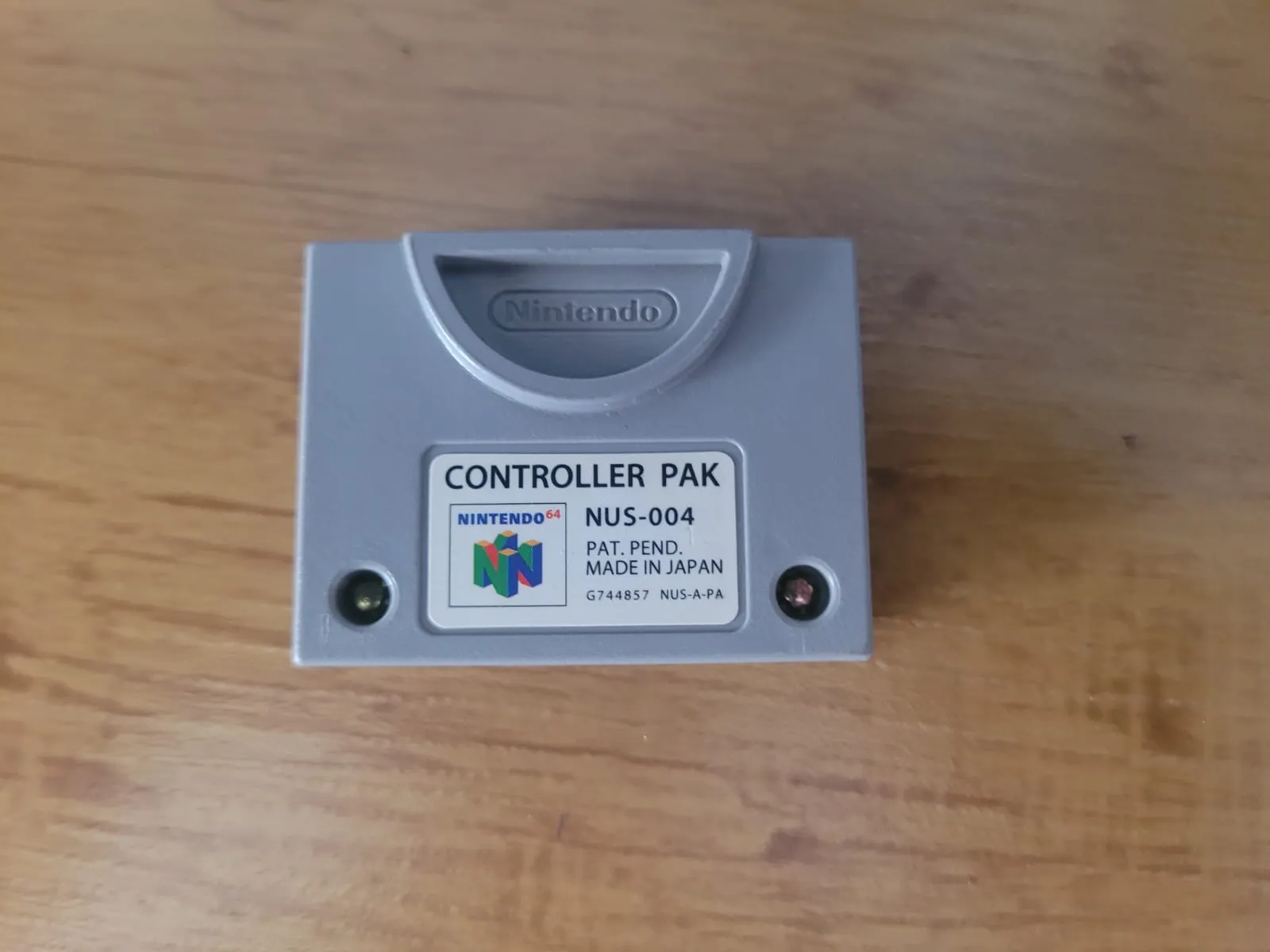 JD/ 17thiagoov/ORIGINAL Controller Pak N64 🚨😍, 39,00 SEGUIDOS DE 5,00😮