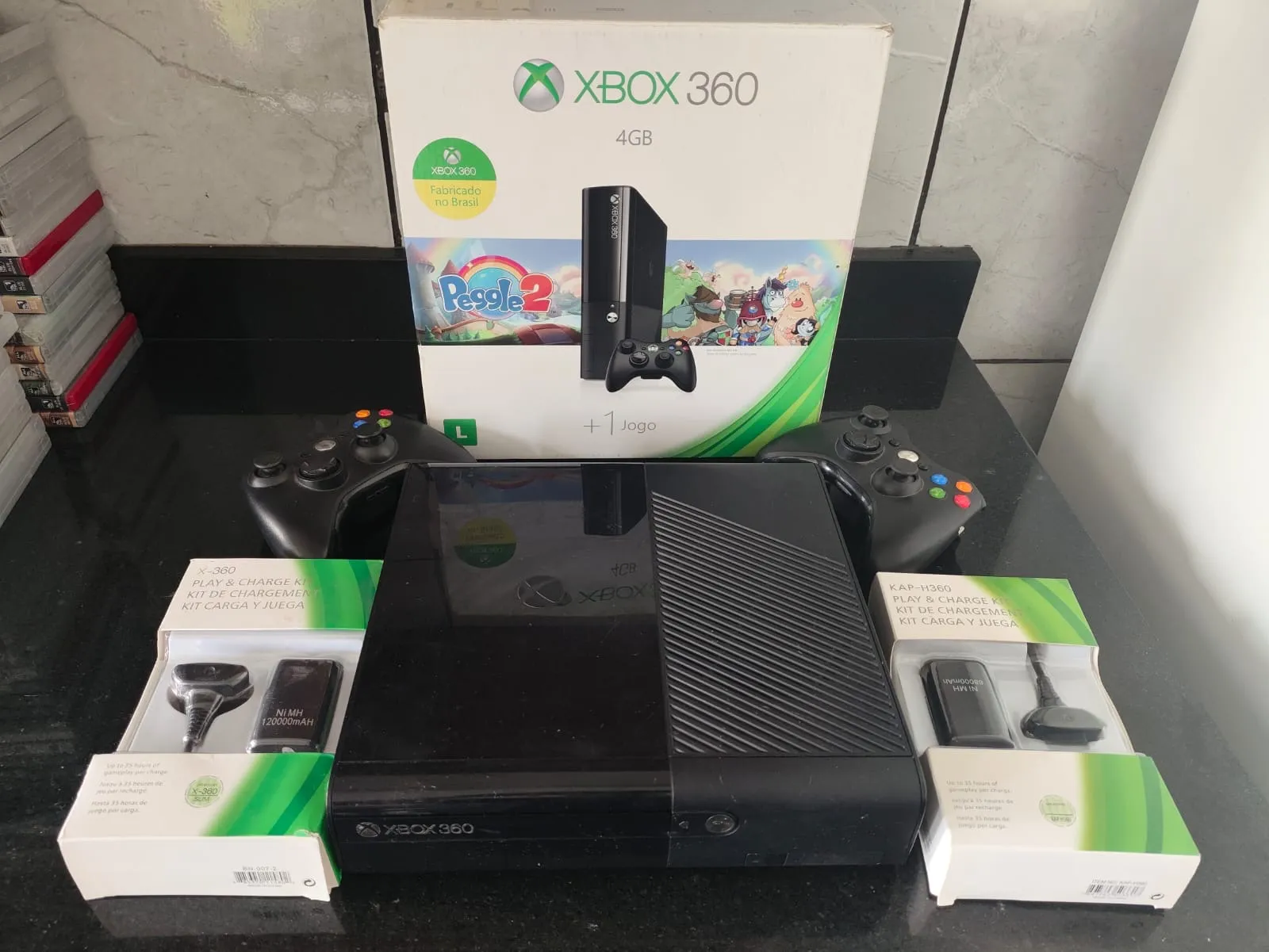 WA/ P4P4 K11LL /XBOX 360 NA CAIXA😱157,00 SEGUIDOS DE 11,00