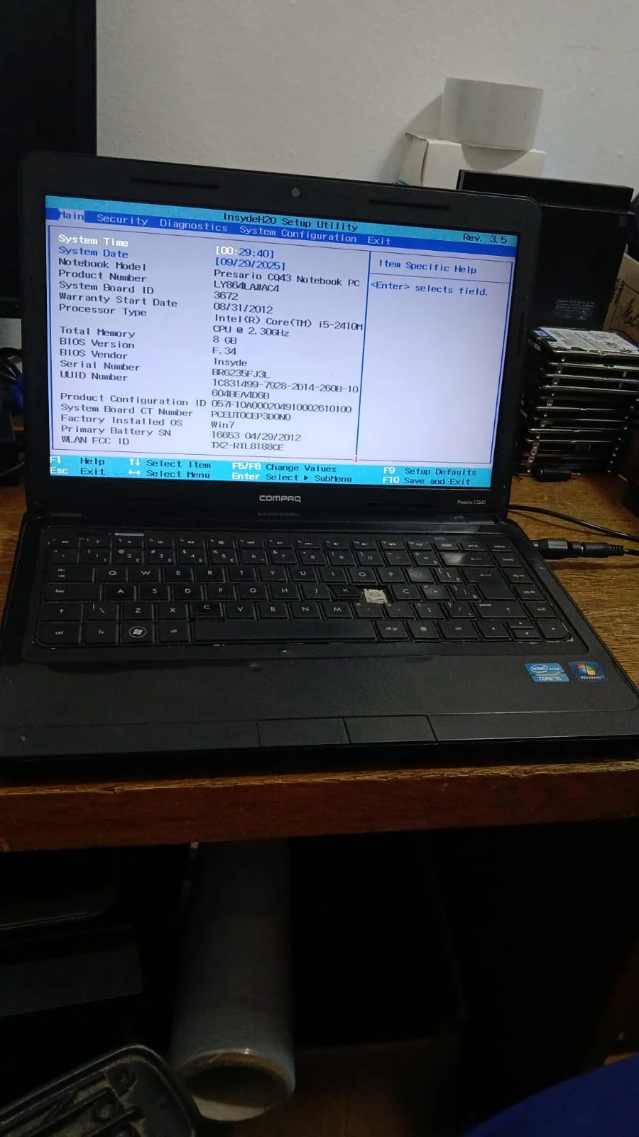 CL/ Flavio /😱NOTEBOOK I5 COM BATOCERA🥳 168,00 SEGUIDOS 9,00😲