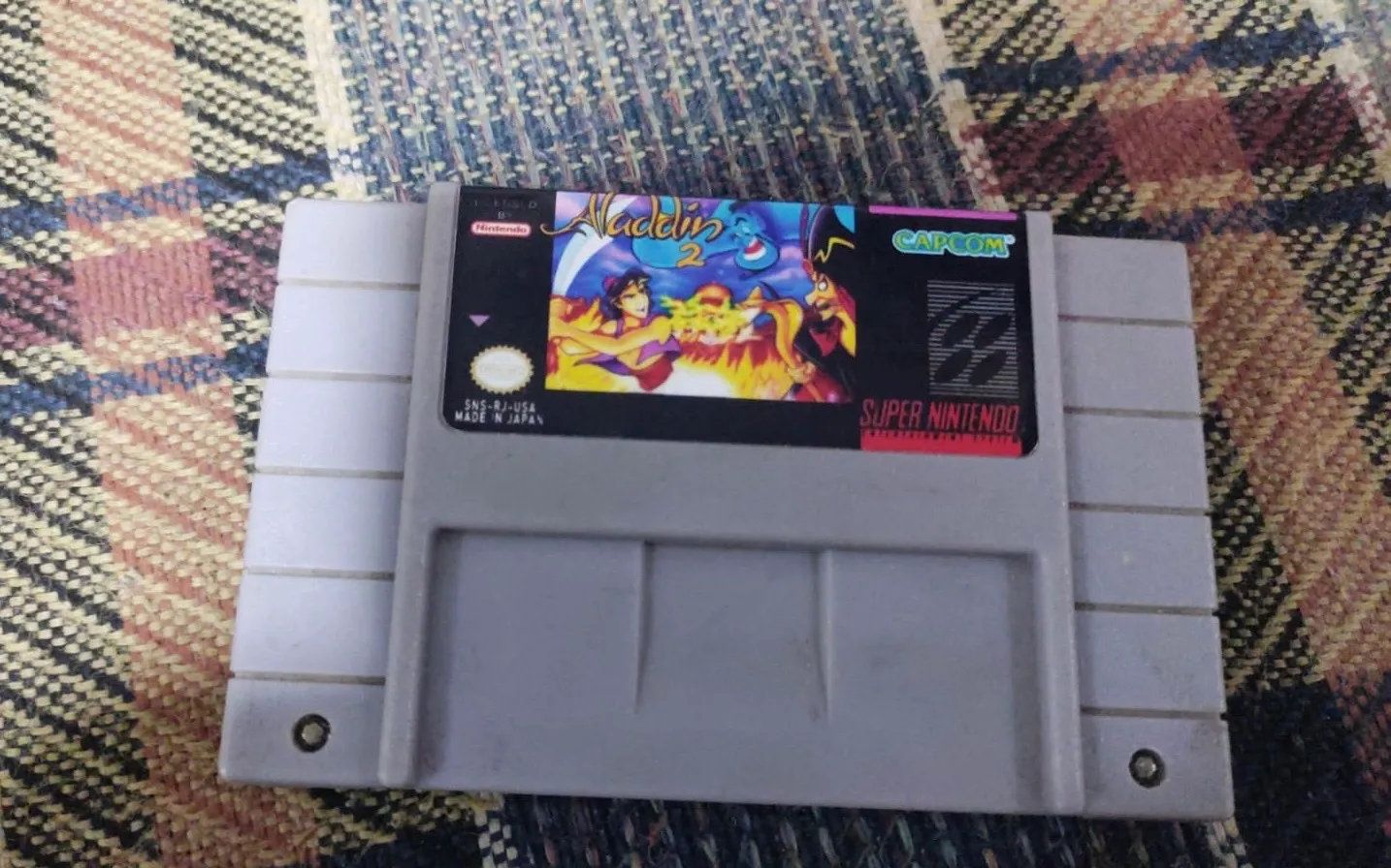 A7/ Steven Michael de Souza /ALADDIN 2. SNES 29,00 SEGUIDOS DE 5,00♨️