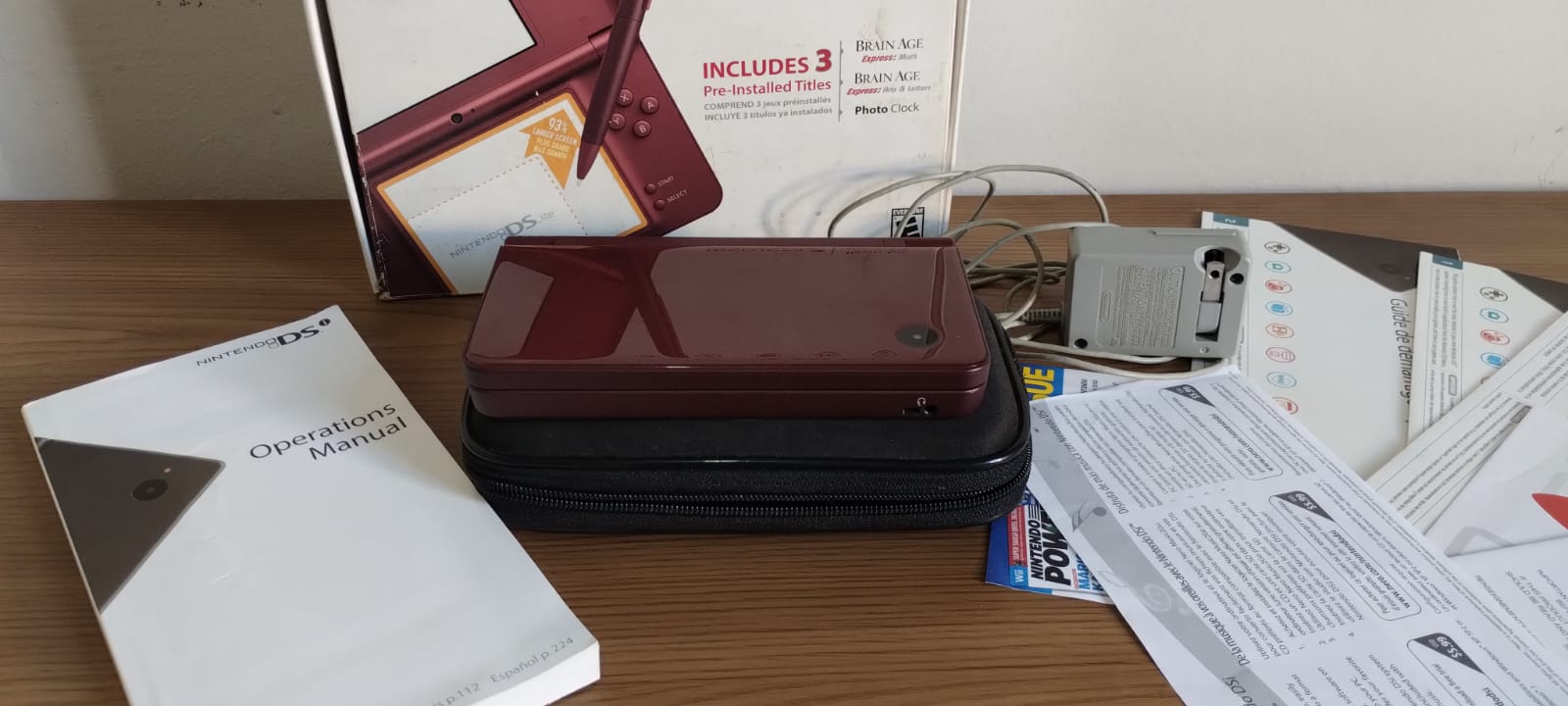 FH/ Aldebas / NINTENDO DSi XL BORDO😍223,00 SEGUIDOS DE 25,00