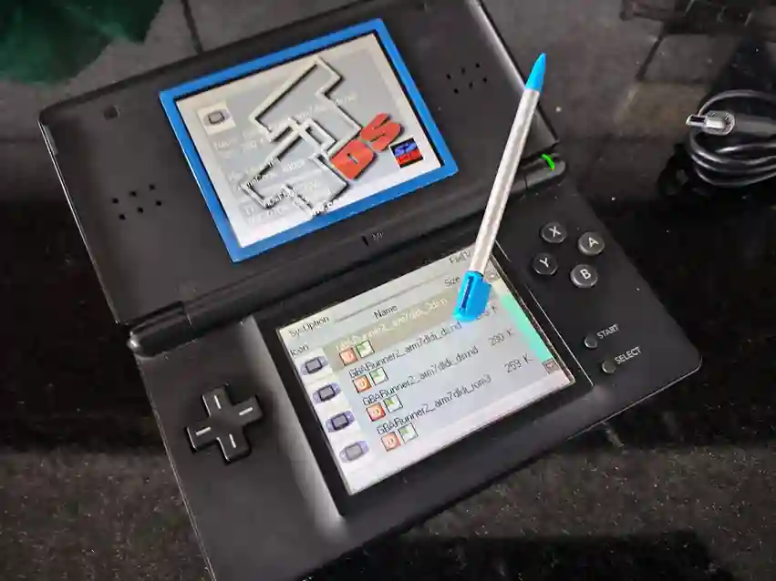 WA/ Evandro ferreira /LINDO NINTENDO BLACK DSLITE😍97,00 SEGUIDOS DE 25,00