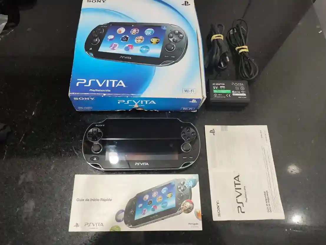 WA/ Gutaum /LINDO SONY PSVITA NA CAIXA😍♨️892,00 SEGUIDOS DE 27,00♨️