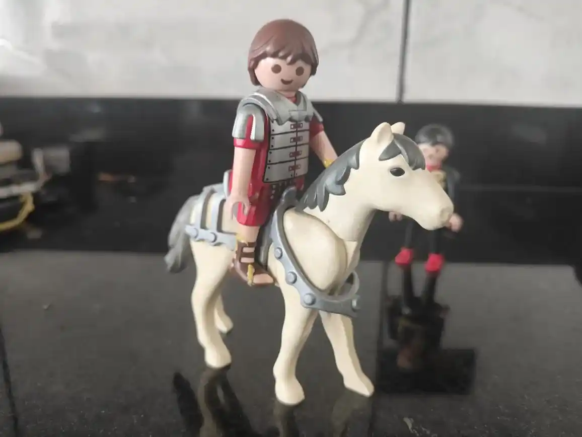WA/ PLAYMOBIL GLADIADOR E MESTRE😍58,00 SEGUIDOS DE 7,00