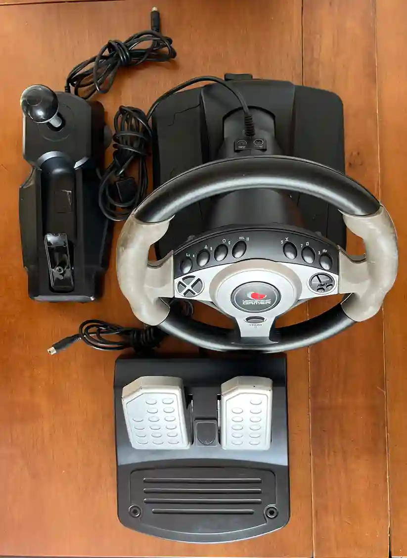 7B/ Lucas88 /VOLANTE PARA PS2📦58,00 SEGUIDOS DE 11,00♨️