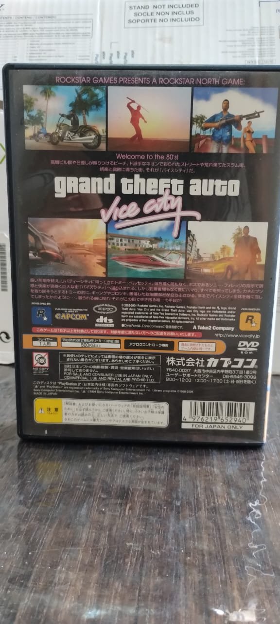 FH/ Paula / ORIGINAL GTA VICE CITY PS2 62,00 SEGUIDOS DE 5,00