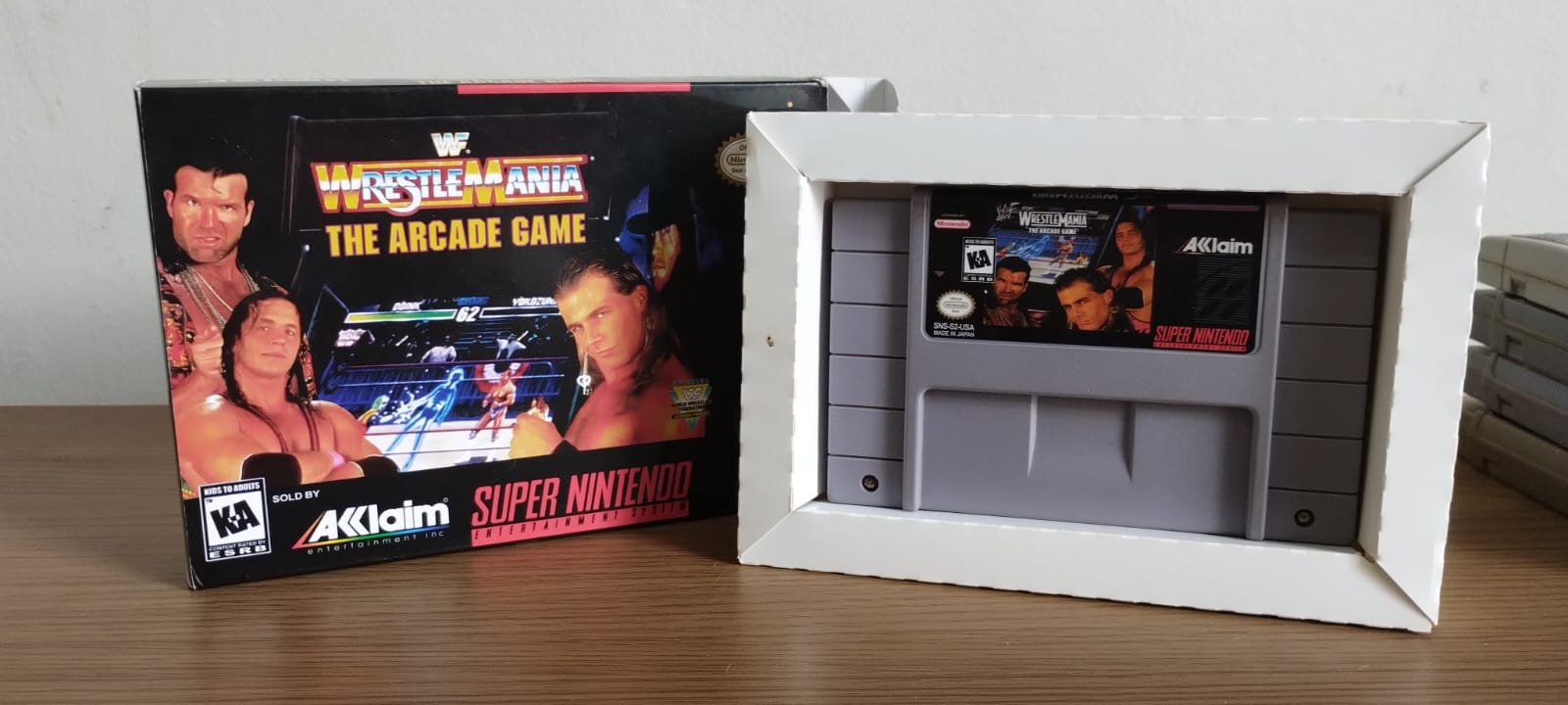 FH/ Leonardo DF /ORIGINAL WWF Wrestlemania 89,00 SEGUIDOS DE 5,00