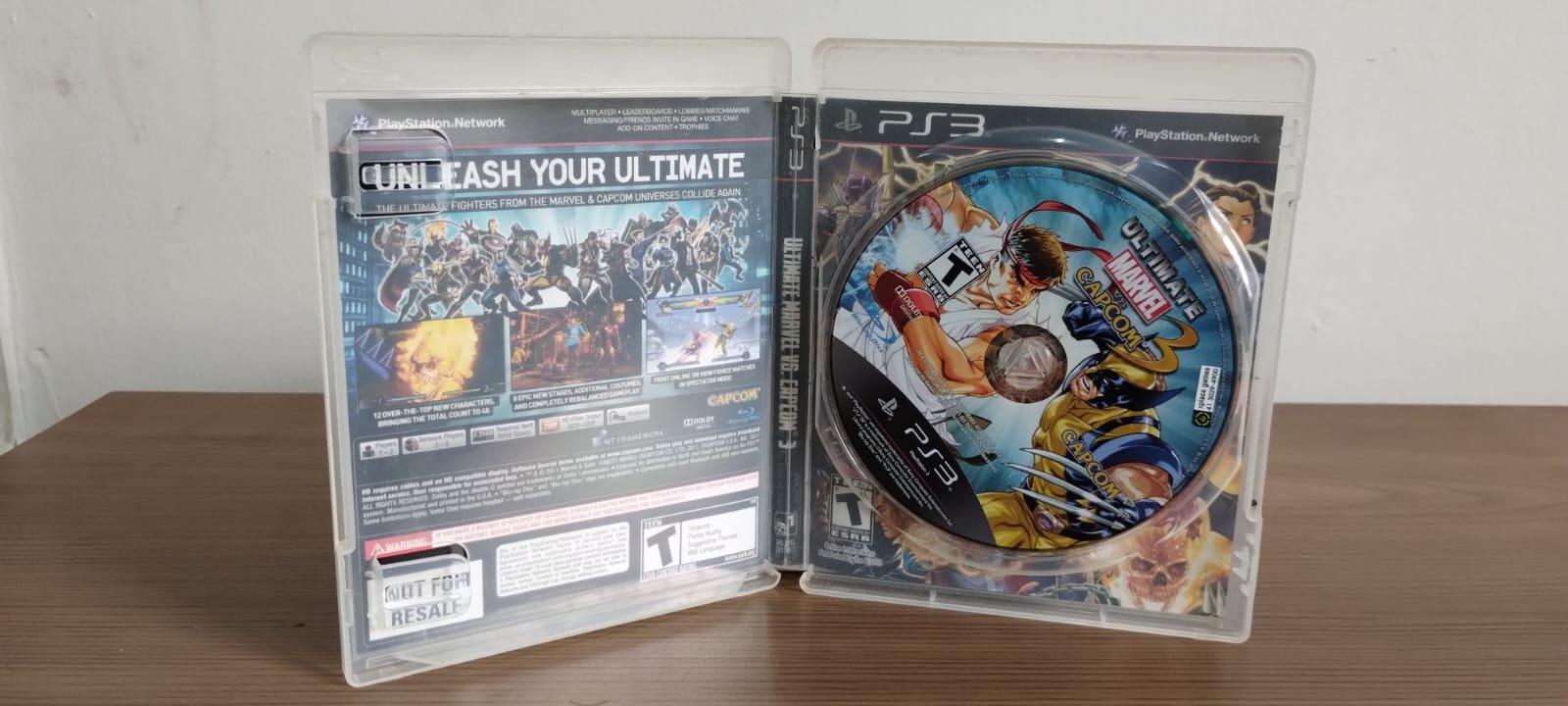 FH/ DavidM / ORIGINAL ULTIMATE MARVEL VS CAPCOM PS3 42,00 SEGUIDOS DE 5,00