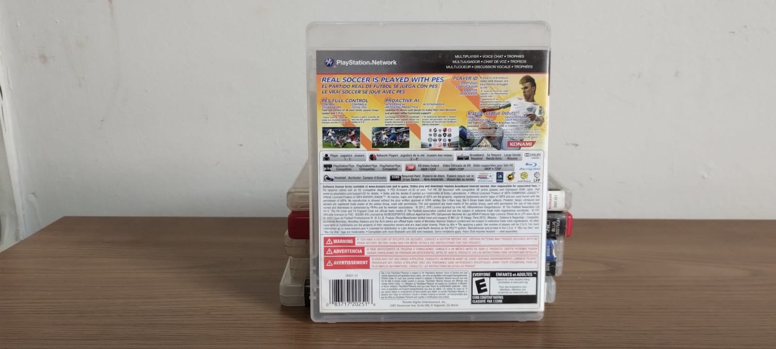 FH/ ORIGINAL PES 2013 PS3 22,00 SEGUIDOS DE 3,00