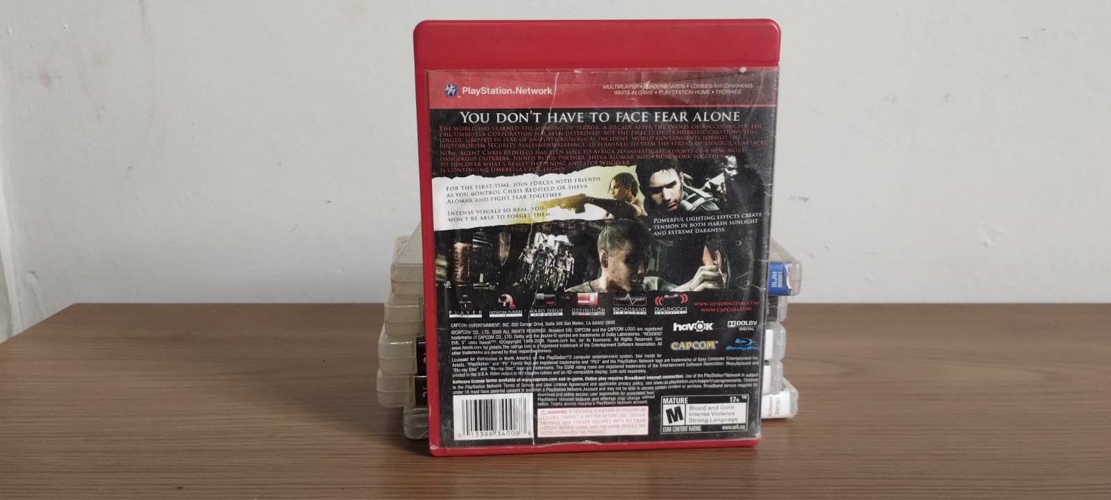 FH/ Felipe Faco / ORIGINAL RESIDENT EVIL 5 PS3 26,00 SEGUIDOS DE 3,00