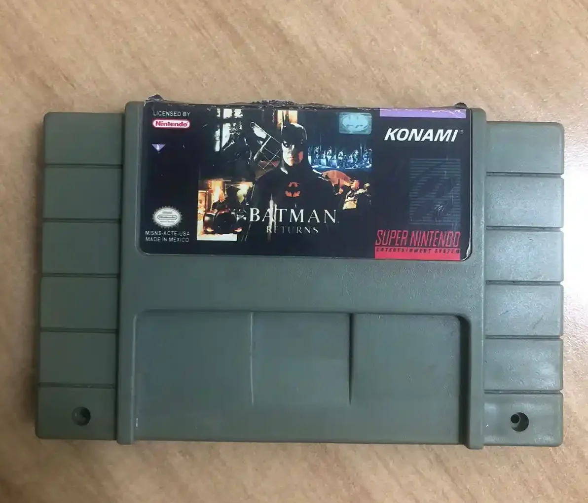 B9/ PATRICIO FERREIRA DA ROCHA / BATMAN RETURNS SNES 🦇 29,00 SEGUIDOS DE 5,00