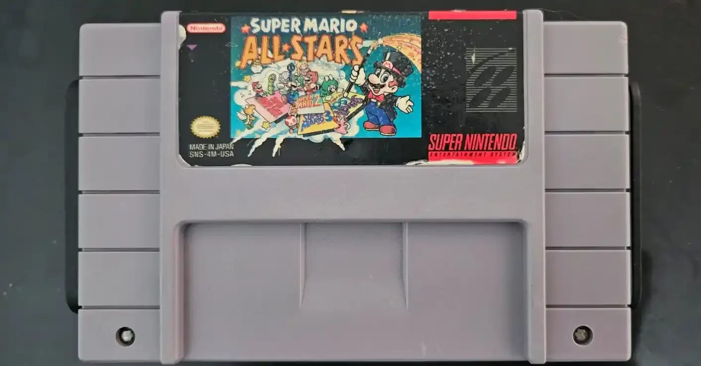 LF/ kevogames /ORIGINAL MARIO ALL STARS😯57,00 SEGUIDOS DE 9,00♨️