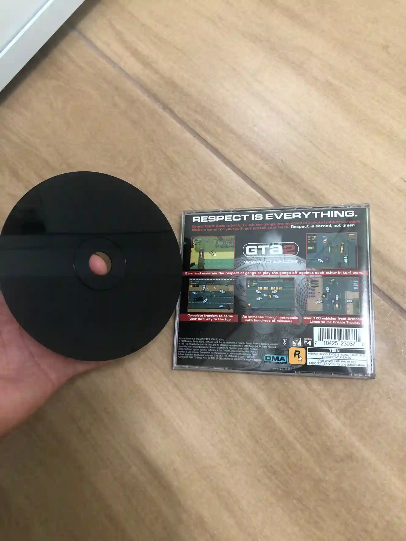 B9/ 17THIAGOOV / GRAND THEFT AUTO 2 ORIGINAL PS1 💣127,00 SEGUIDOS DE 33,00