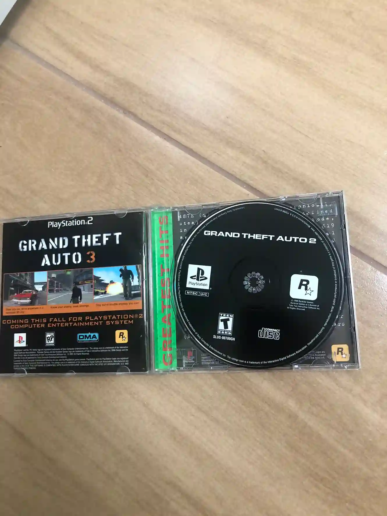 B9/ 17THIAGOOV / GRAND THEFT AUTO 2 ORIGINAL PS1 💣127,00 SEGUIDOS DE 33,00