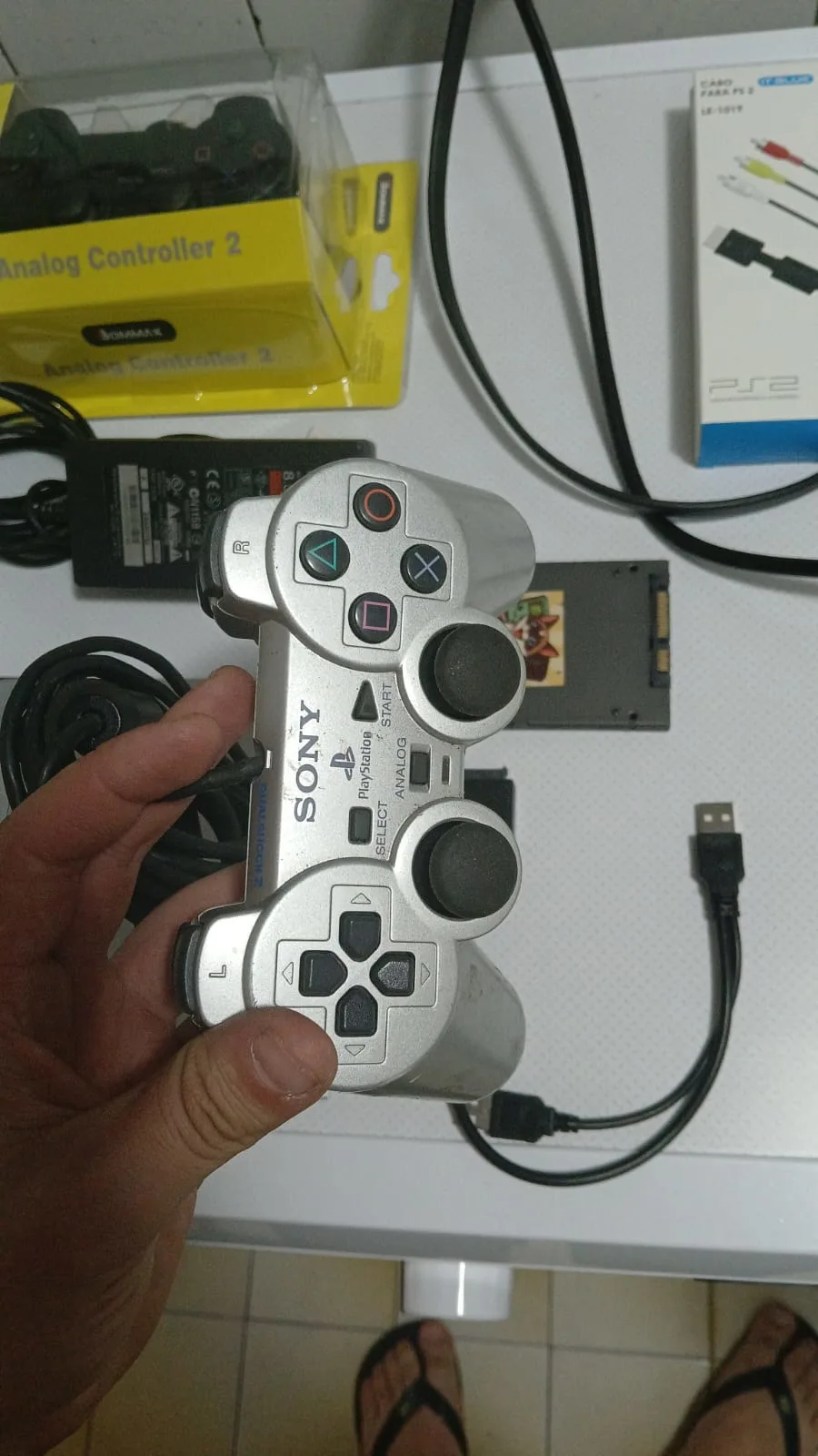 CL/ Jose Cilmar /😱PLAYSTATION 2 PRATA🥳 208,00 SEGUIDOS 9,00😲