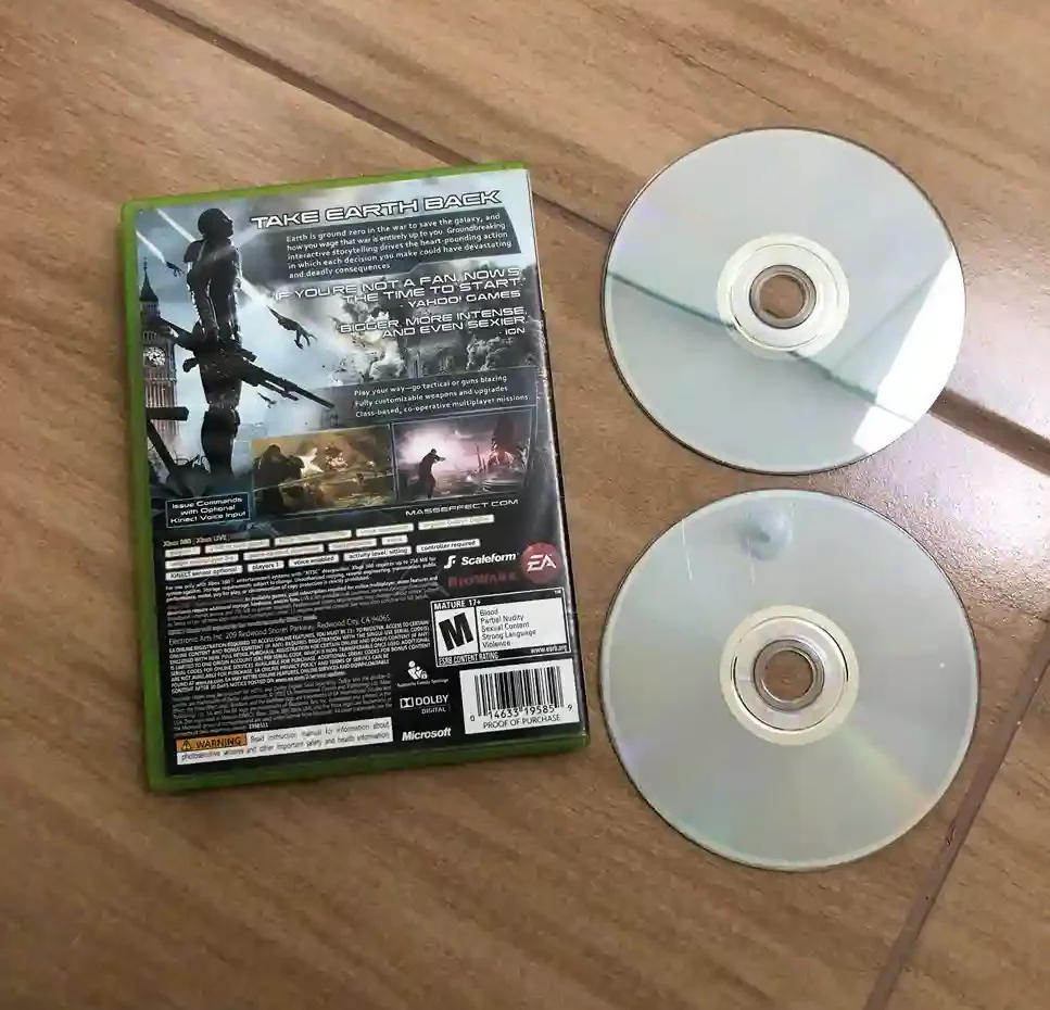 B9/ JOSE CILMAR / MASS EFFECT 3  XBOX 360 🎮 33,00 SEGUIDOS DE 7,00