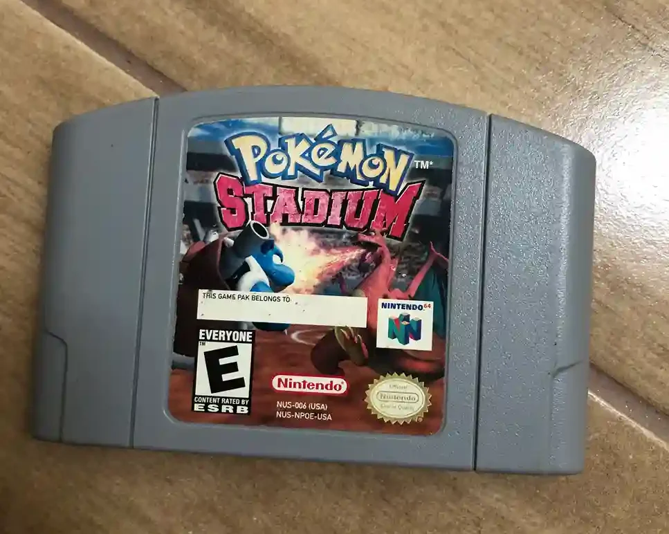 B9/ LEONARDO DF/ ORIGINAL POKEMON STADIUM N64 💣 68,00 SEGUIDOS DE 12,00
