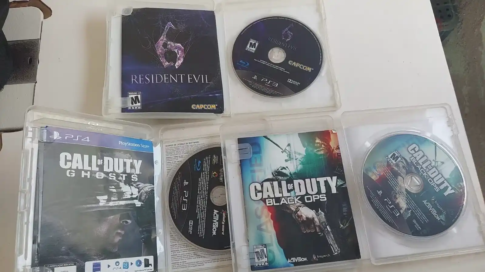 ZE/ RodGranata /😯LOTE JOGOS PS3, 50,00 SEGUIDOS DE 7,00♨️👊🏽