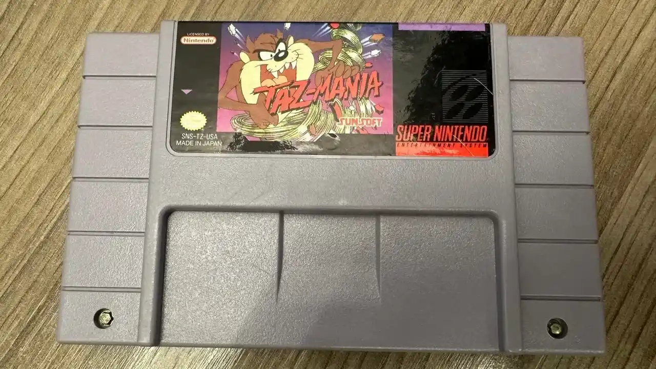 R9/ Leonardo DF /TAZ MANIA! SNES ORIGINAL♨️63,00 SEGUIDDOS DE 8,00