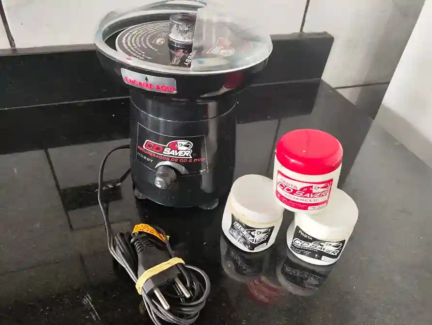 WA/ Angelo Custodio Neto /MÁQUNA POLIDORA DE CDS/DVDS😯117,00 SEGUIDOS DE 19,00👊🏽