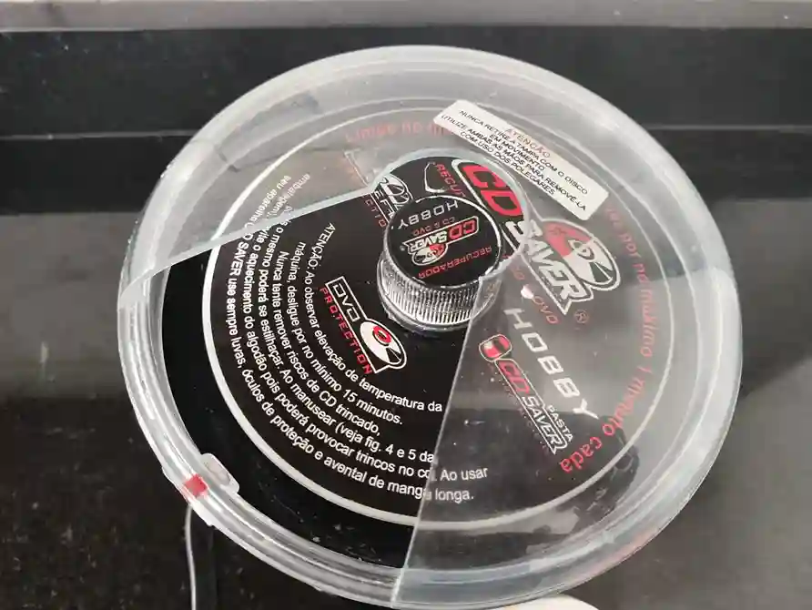 WA/ Angelo Custodio Neto /MÁQUNA POLIDORA DE CDS/DVDS😯117,00 SEGUIDOS DE 19,00👊🏽