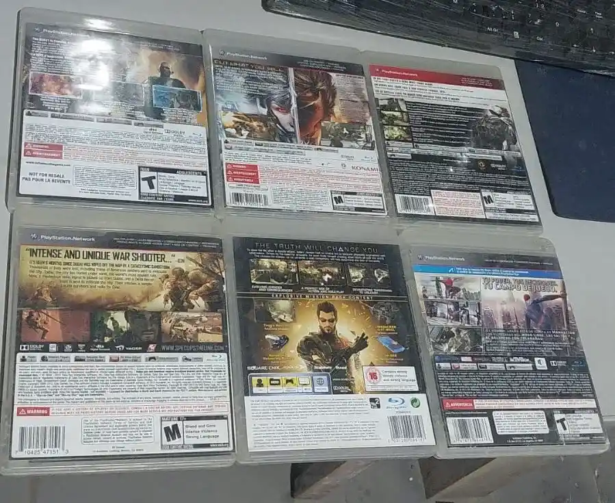 ZE/ Kleber /LOTE JOGOS PS3! TOP!😯123,00 SEGUIDOS DE 7,00♨️