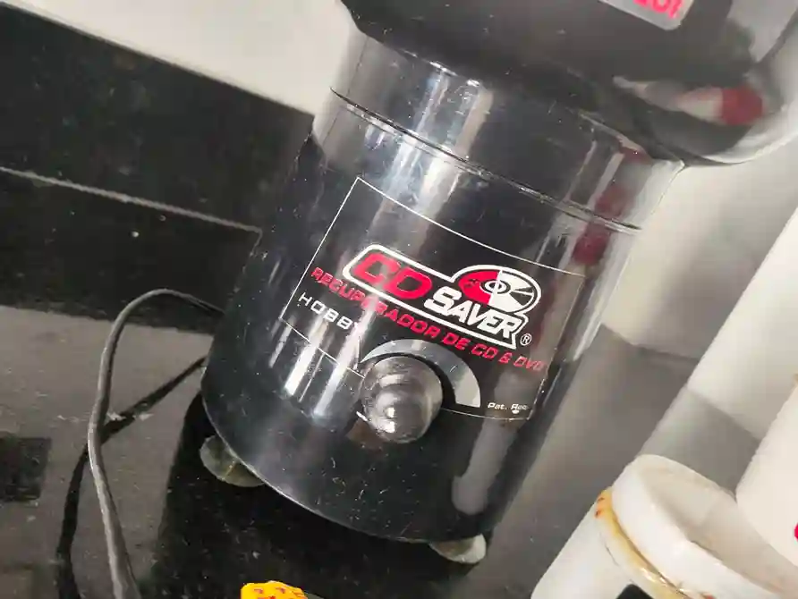 WA/ Angelo Custodio Neto /MÁQUNA POLIDORA DE CDS/DVDS😯117,00 SEGUIDOS DE 19,00👊🏽