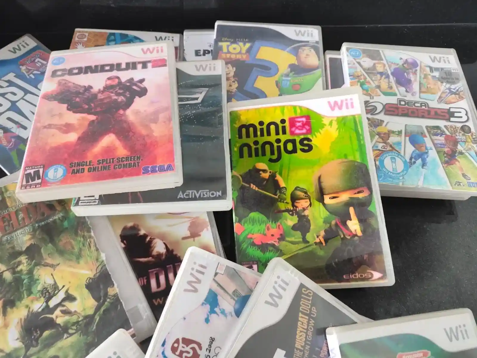 WA/ LOTE JOGOS WII😯127,00 SEGUIDOS DE 5,00♨️