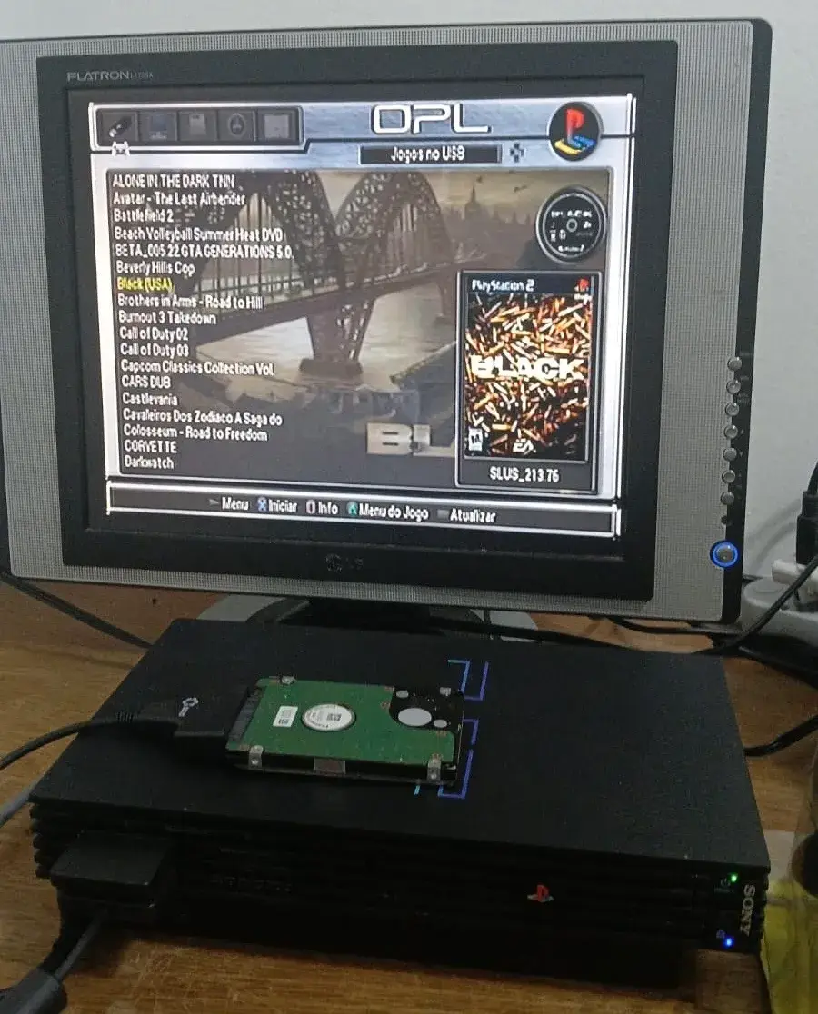 CL/ Jose Cilmar /MAIS UM PS2 FAT!+HD+JOGOS😲139,00 SEGUIDOS DE 23,00♨️