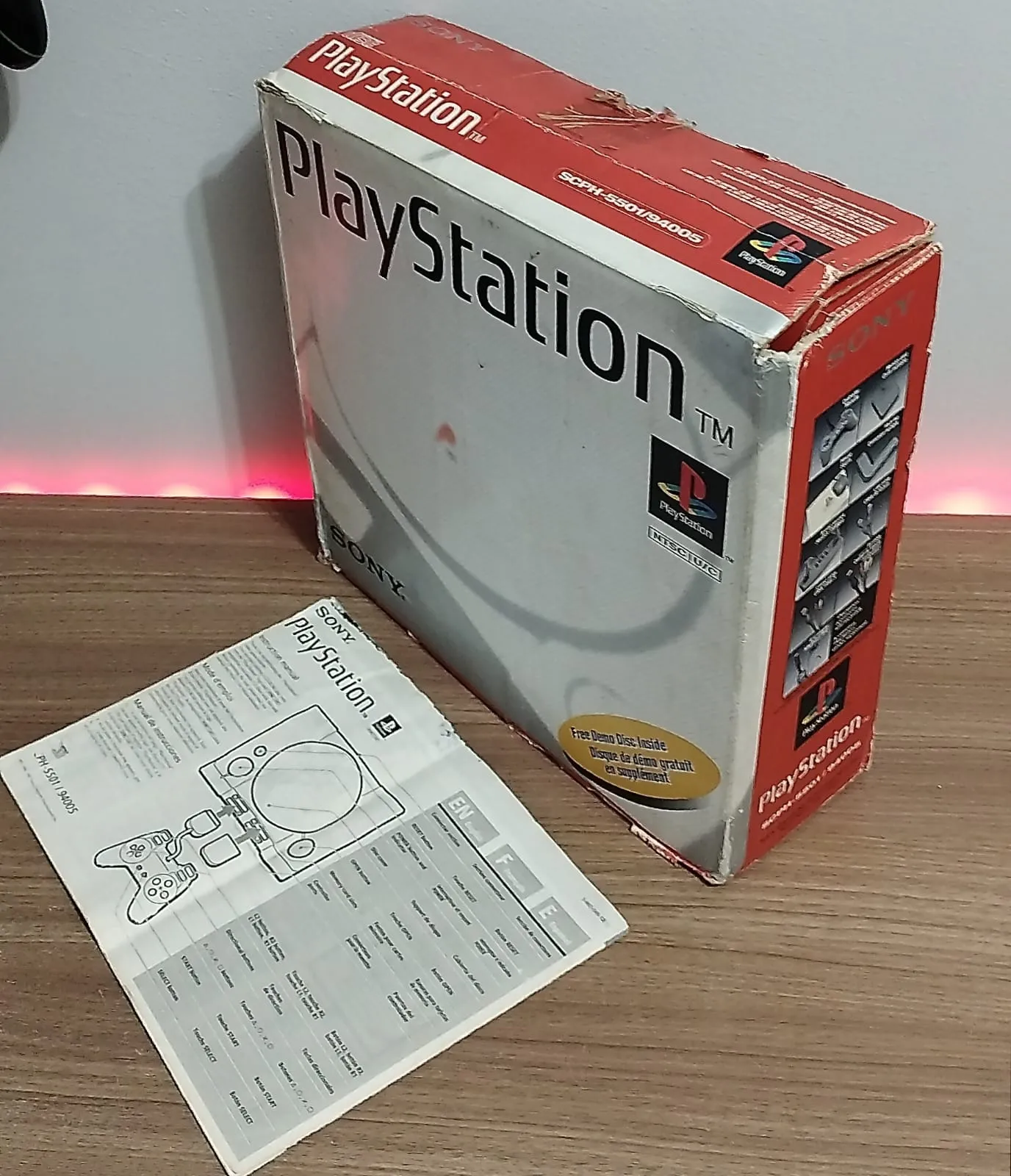 FB/ Felipe Faco /CAIXA DO PS1+MANUAL 129,00 SEGUIDOS DE 8,00♨️