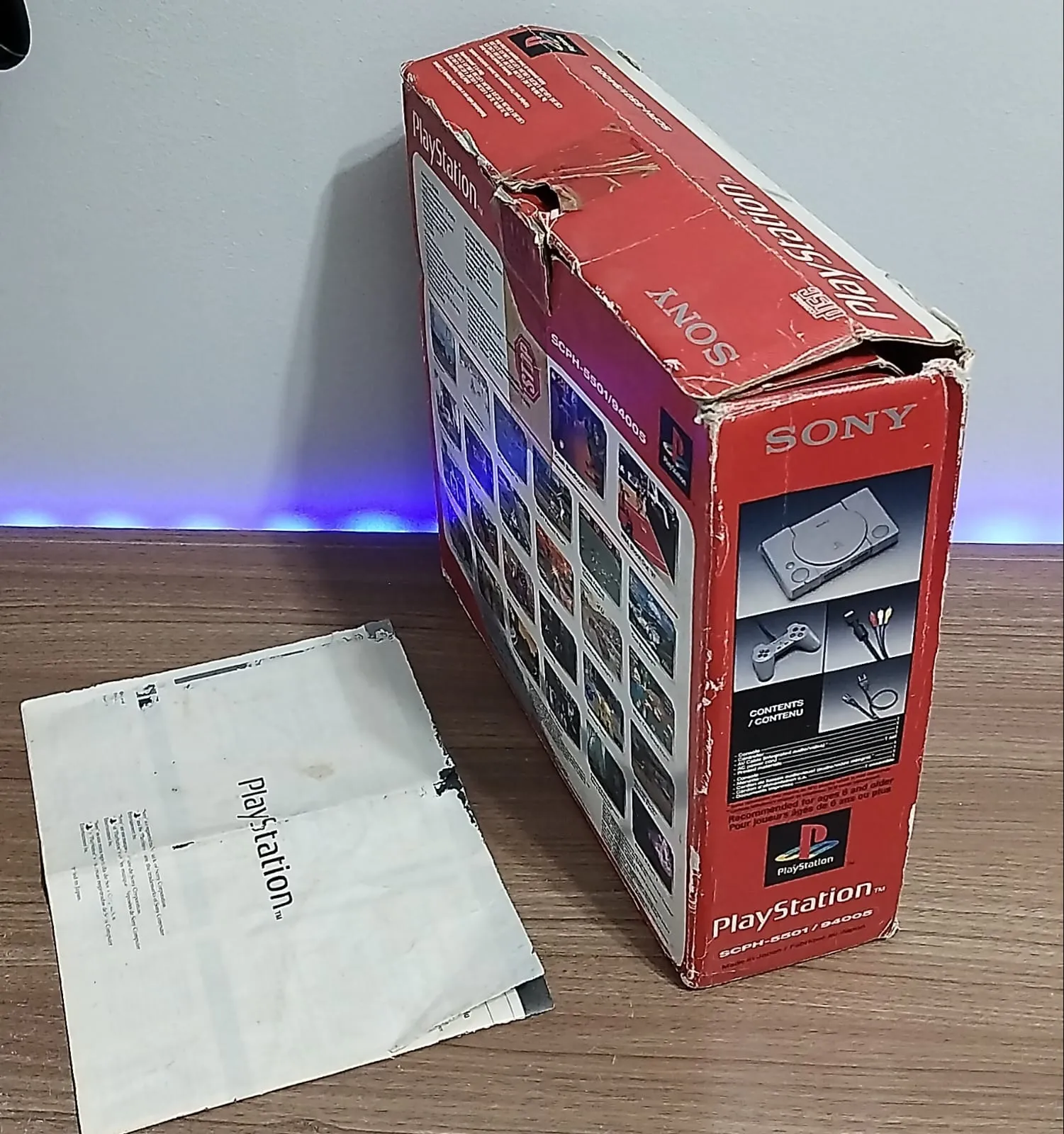 FB/ Felipe Faco /CAIXA DO PS1+MANUAL 129,00 SEGUIDOS DE 8,00♨️