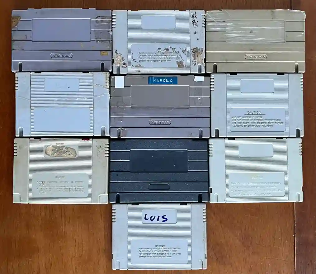 F2/ Victor88 /🥳LOTE DE JOGOS SNES 77,00 SEGUIDOS DE 9,00😯