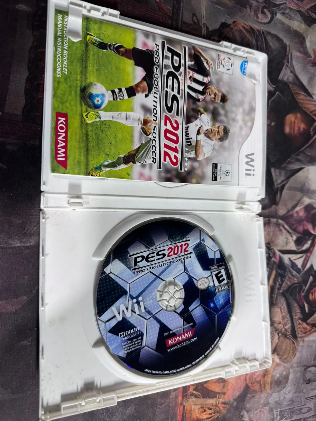 RL/ JOGO PES 2012 WII ORIGINAL 21,00 SEGUIDOS DE 4,00