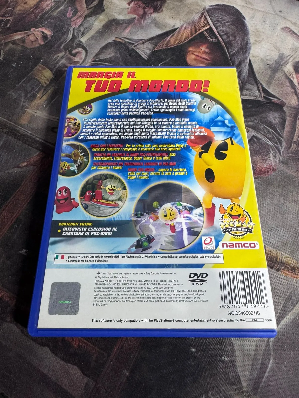 RL/ 17thiagoov /PAC MAN WORLD 3 ORIGINAL PS2 27,00 SEGUIDOS DE 7,00