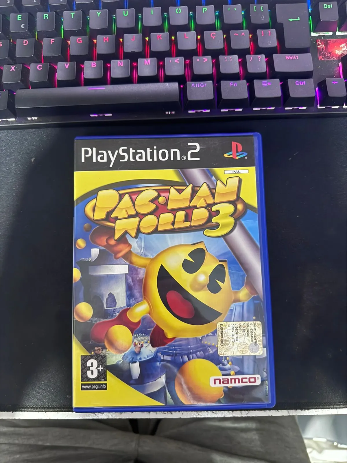 RL/ 17thiagoov /PAC MAN WORLD 3 ORIGINAL PS2 27,00 SEGUIDOS DE 7,00