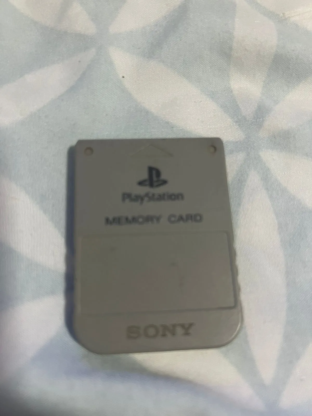 CB/ MEMORY CARD PS1 ORIGINAL♨️40 SEGUIDOS DE 4,00😍