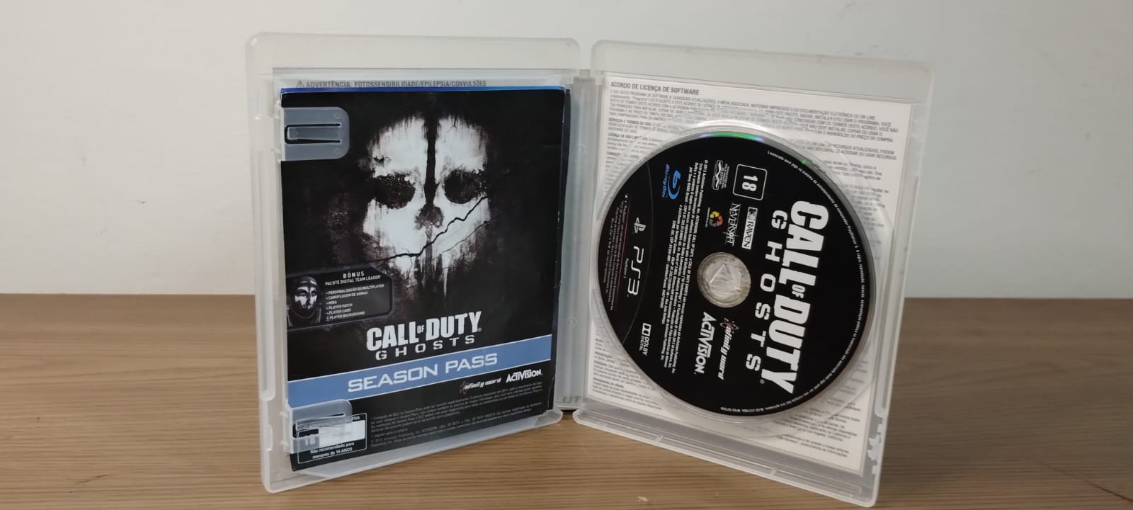 FH/ Jose Cilmar / Original Call Of Duty Ghosts PS3 28,00 seguidos de 5,00