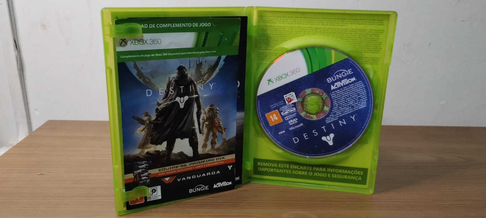 FH/ Julio Cesar Maia Machado / ORIGINAL DESTINY XBOX 360 26,00 SEGUIDOS DE 3,00