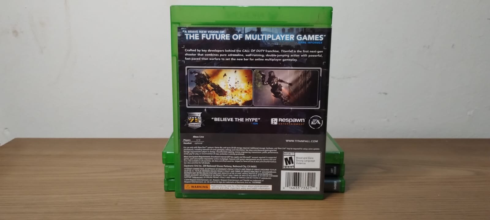 FH/ Angelo Custodio Neto /ORIGINAL TITANFALL XBOX ONE 36,00 SEGUIDOS DE 3,00