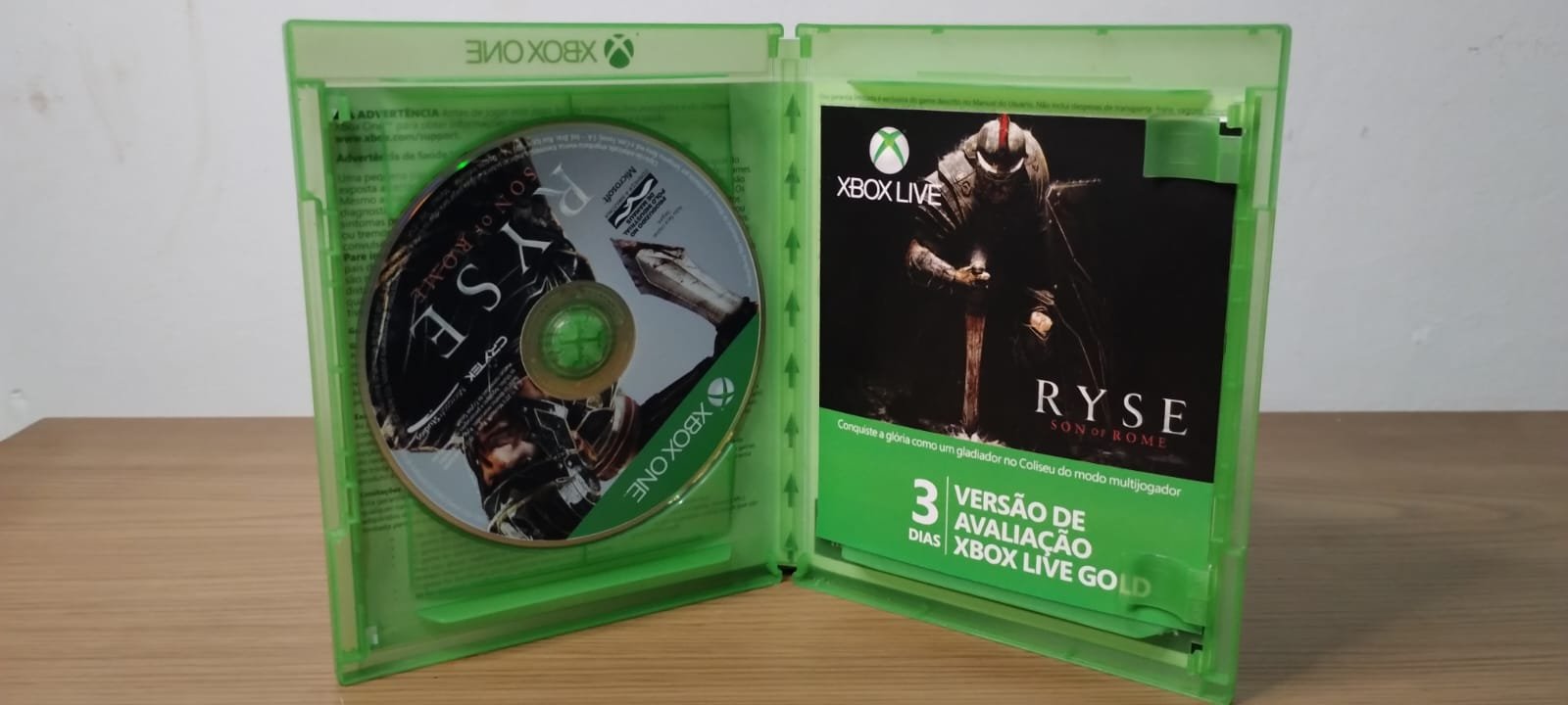 FH/ Alexandre Peres /ORIGINAL RYSE XBOX ONE 36,00 SEGUIDOS DE 3,00