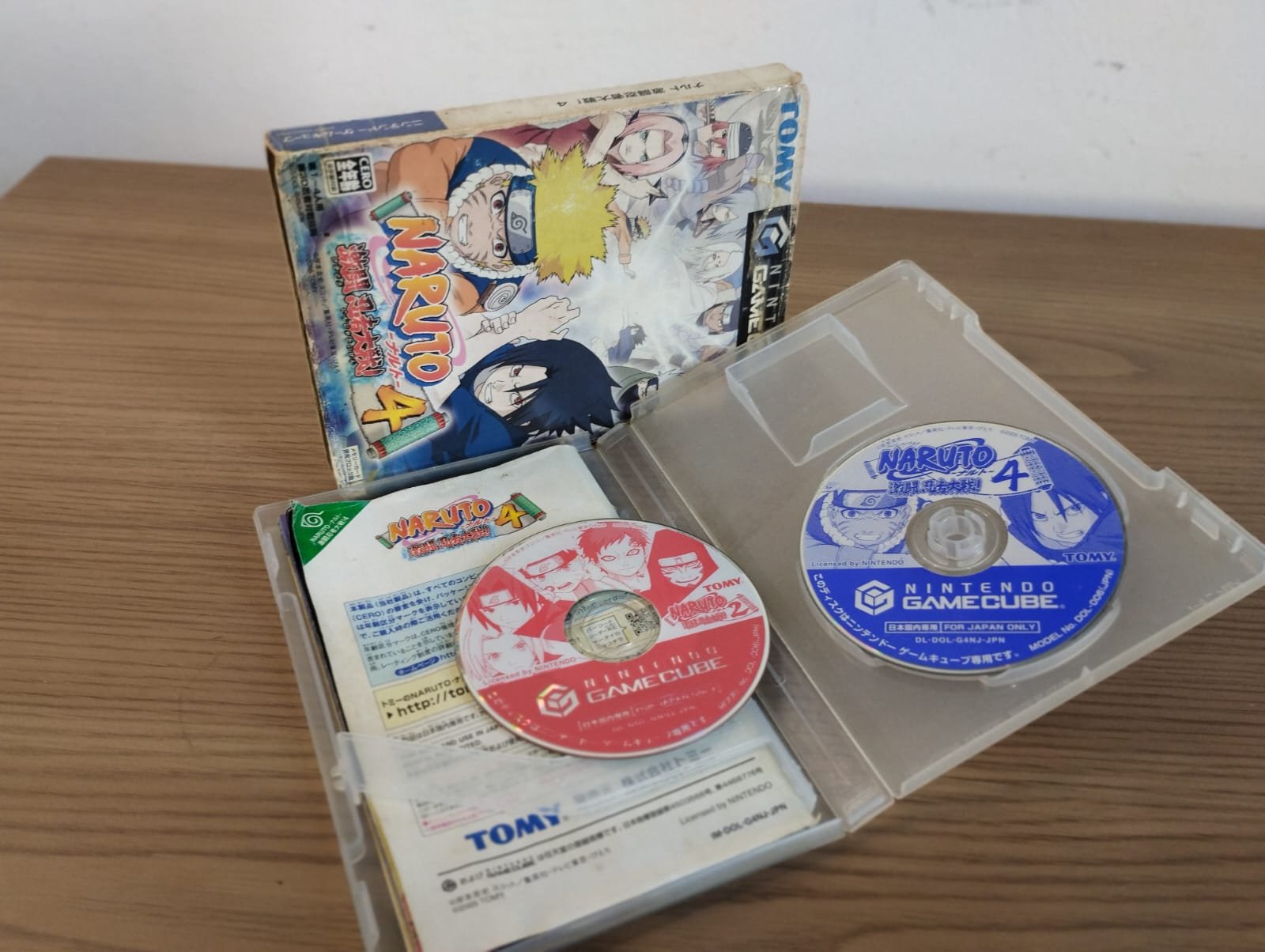 FH/ ORIGINAL Naruto 4 e 2 Game Cube 99,00 seguidos de 7,00