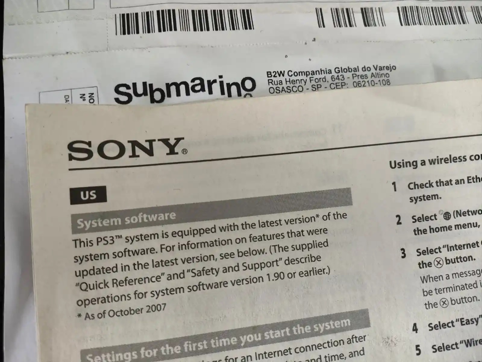 WA/ Alexandre Peres /PLAYSTATION 3 FAT NA CAIXA😯197,00 SEGUIDOS DE 20,00