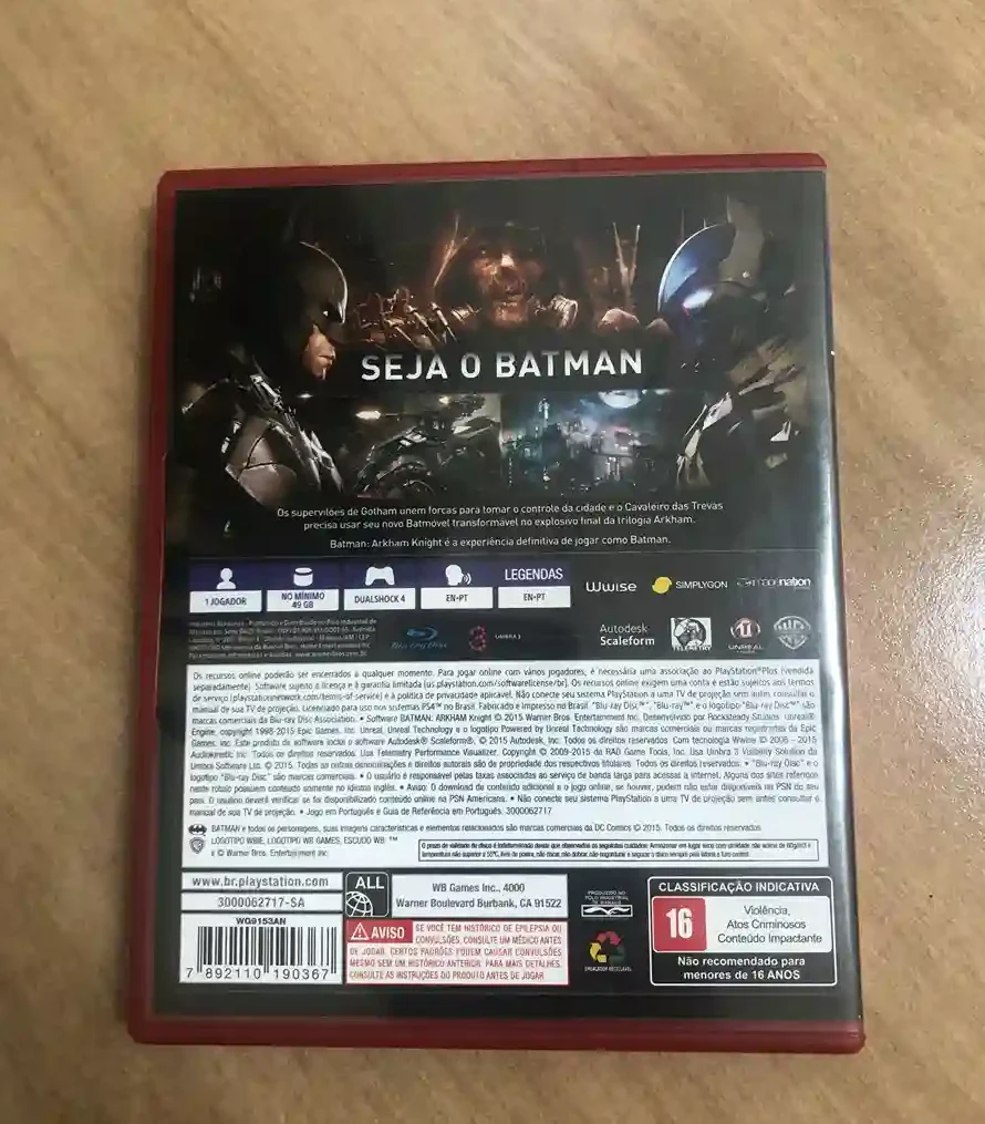 B9/STEVE/ BATMAN PS4 🦇 34,00 SEGUIDOS DE 5,00