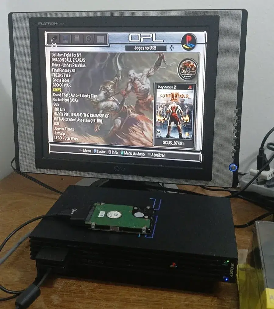 CL/ Jose Cilmar /MAIS UM PS2 FAT!+HD+JOGOS😲139,00 SEGUIDOS DE 23,00♨️