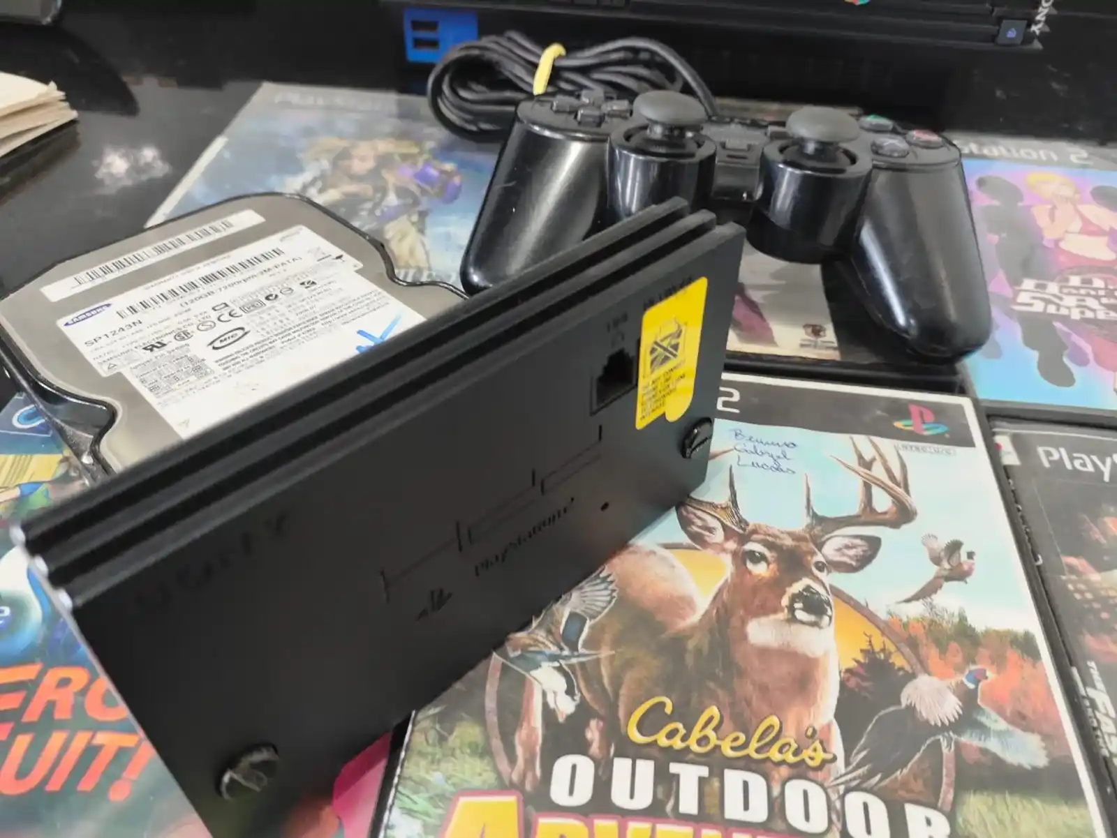 WA/ John Hunter /PS2 FAT+MODEM+HD😯187,00 SEGUIDOS DE 20,00♨️