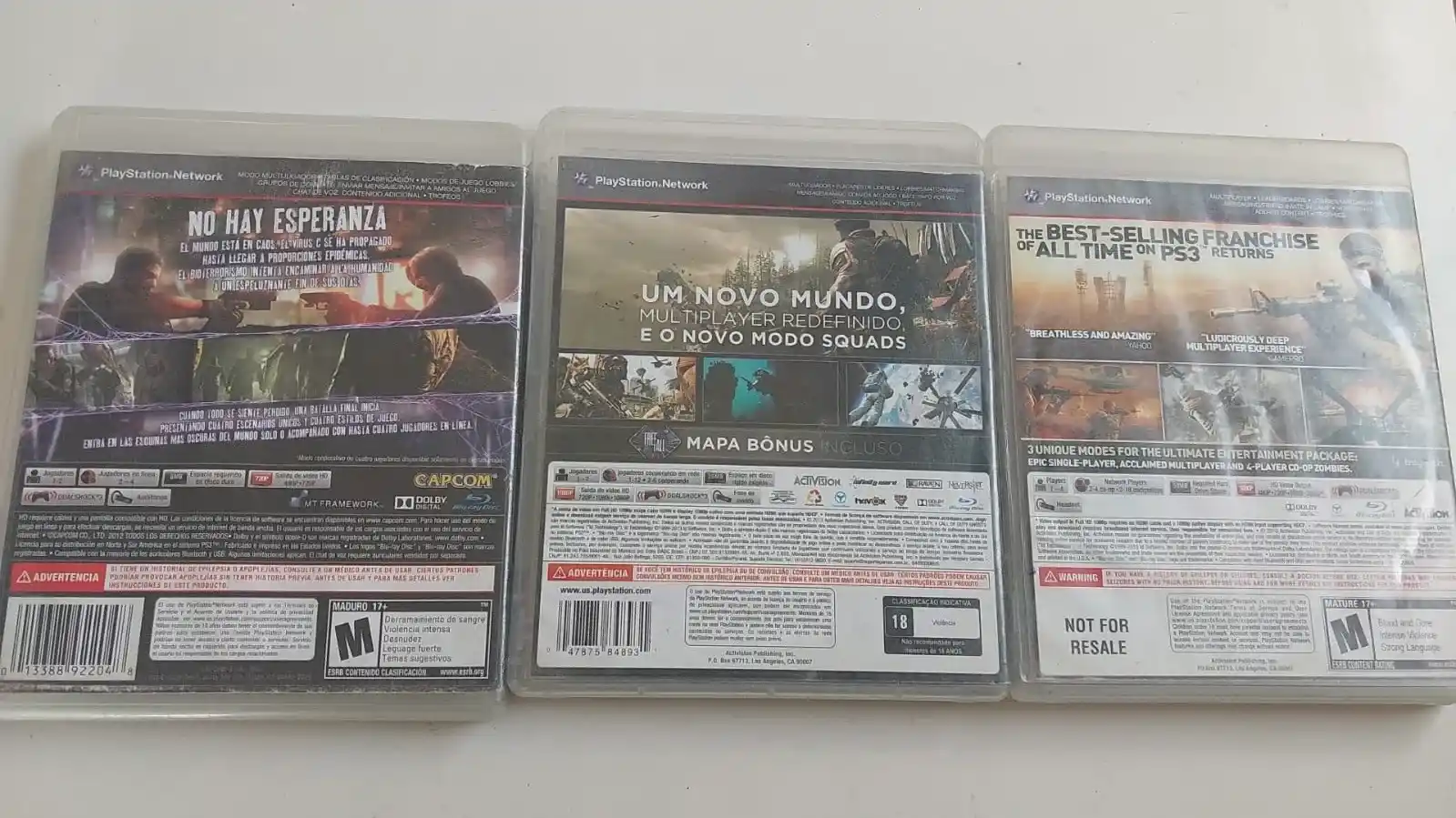 ZE/ RodGranata /😯LOTE JOGOS PS3, 50,00 SEGUIDOS DE 7,00♨️👊🏽