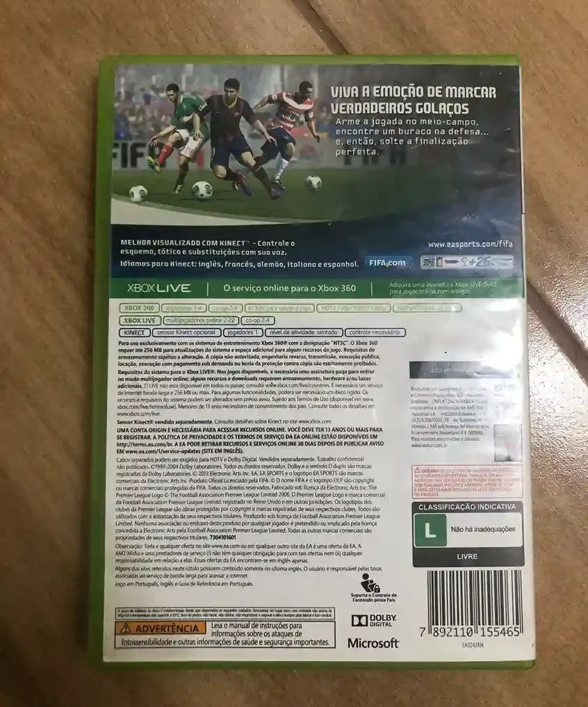 B9/ANGELO CUSTODIO/ ORIGINAL FIFA 14 360 ⚽ 18,00 SEGUIDOS DE 3,00