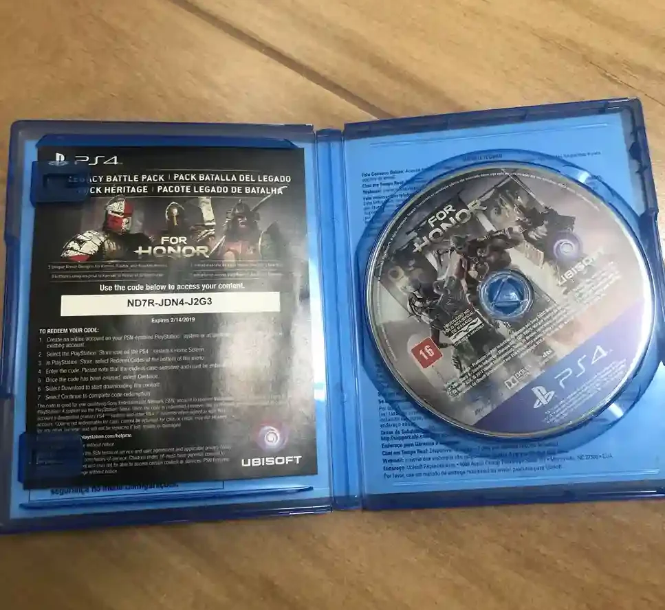 B9/FELIPE FACO/ FOR HONOR PS4 🪓 29,00 SEGUIDOS DE 5,00