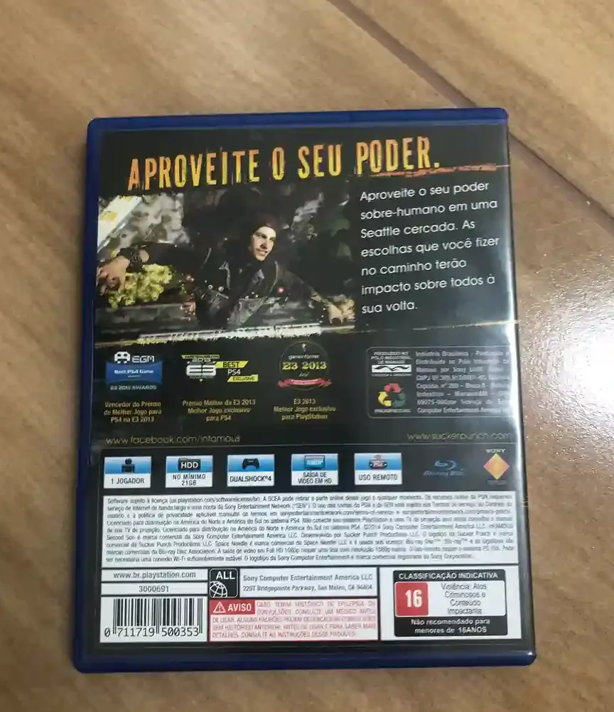 B9/RODGRANATA/ SECOND SON PS4 🔥 34,00 SEGUIDOS DE 5,00